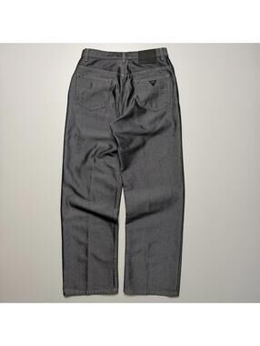 guess jeans USA urban fit baggy denim jeans mens w30 metallic gray